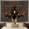 Egyptian Anubis Statue Tapestry Ancient Egypt Religious Mythical Tapestries