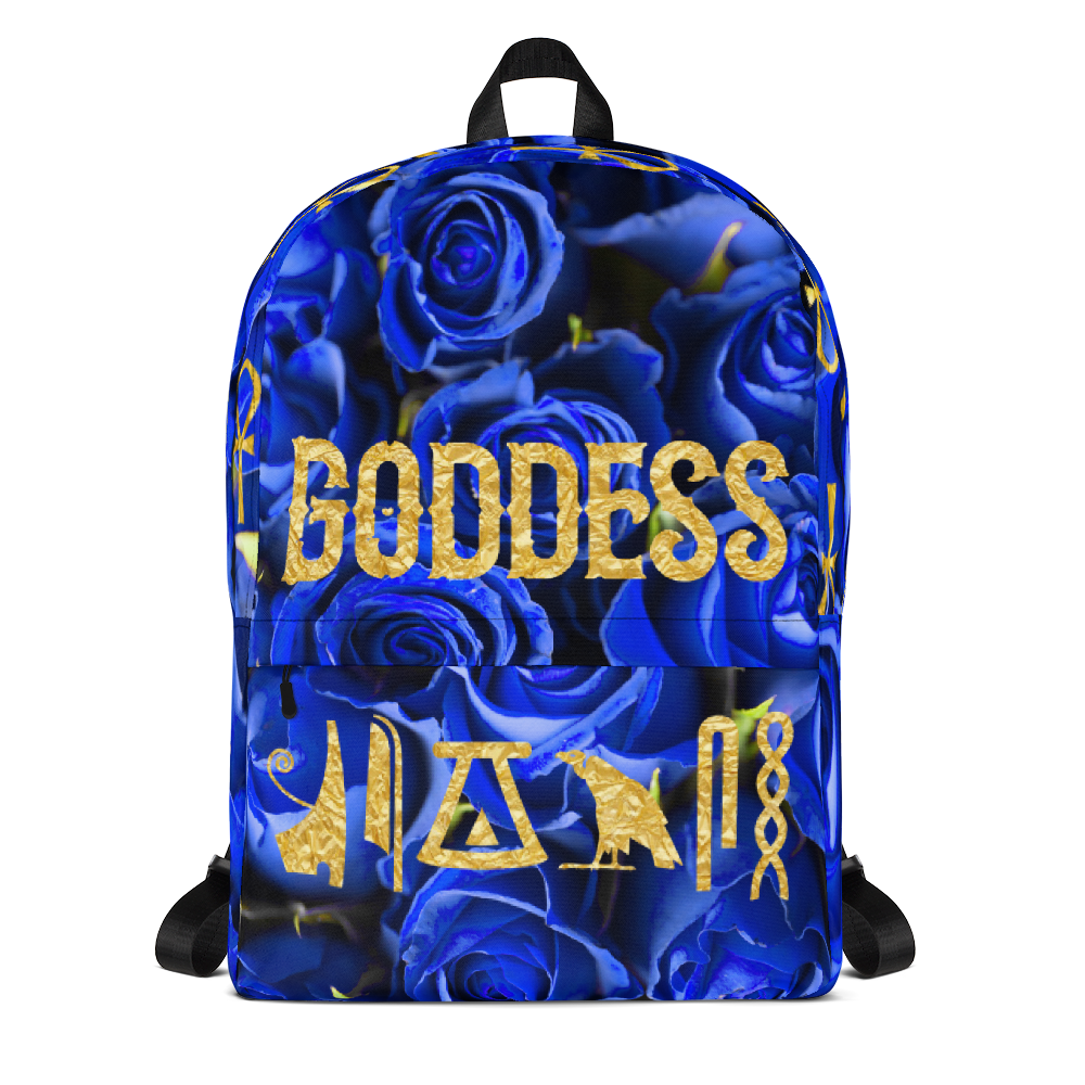 Negash ™ Blue Rose Goddess Backpack