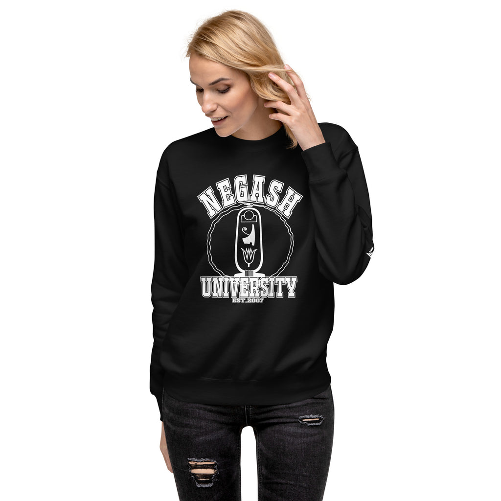 Negash University Premium Sweatshirt